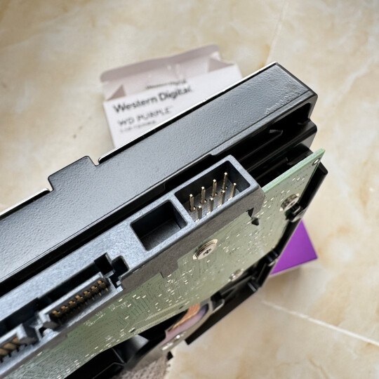 西部数据 监控级硬盘 WD Purple 西数紫盘 1TB CMR垂直 64MB SATA (WD10EJRX) 晒单图