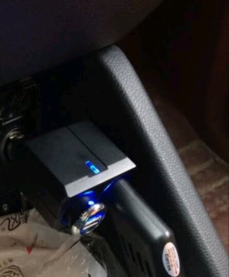 YAC 车载一拖二点烟器 汽车用手机充电器 车充一拖三点烟器带USB电源转换 一分二插座 PZ-621一拖三/3米线长带USB 晒单图
