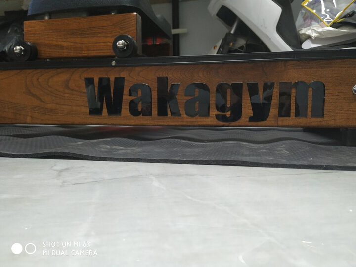 【京选优品】哇咖(Wakagym)划船机水阻家用智能实木划船器 北欧榉木【经典款】推荐个人健身 晒单图