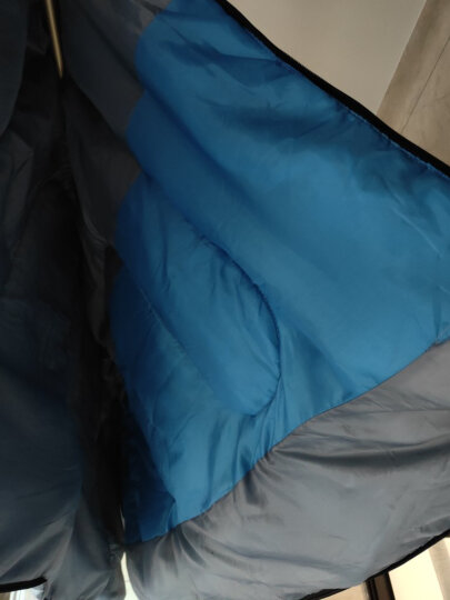 凯路德（KAIROAD） 户外棉睡袋成人四季通用保暖加宽露营便携式办公午休加厚防寒 2200g加厚款-蓝色 晒单图