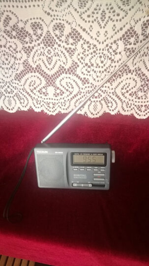 德生（Tecsun）DR-920C 收音机 全波段 老人便携收音机 半导体 高考英语四六级校园广播 数显（铁灰） 晒单图