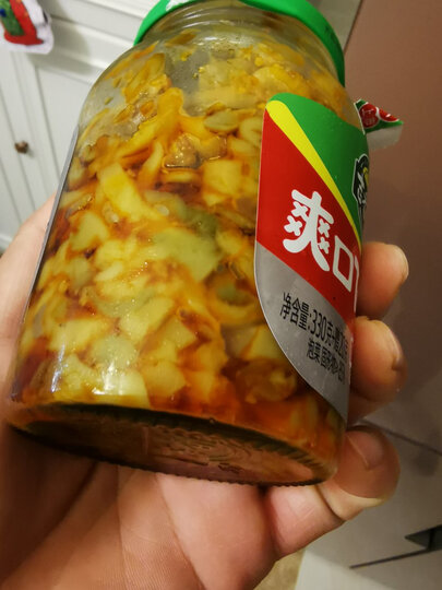 吉香居 榨菜 下饭菜 自有蔬菜基地原料 鲜香爽脆 306g 晒单图