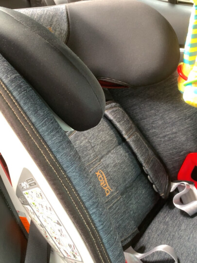 宝得适（Britax) 宝宝汽车儿童安全座椅9个月-12岁ISOfit硬接口百变骑士 火辣红 晒单图
