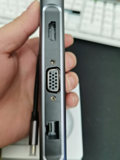 绿联 Type-C扩展坞 通用苹果MacBook华为P30/Mate10/20手机 USB-C转千兆网口转换器转接头数据线拓展坞 50307 晒单图