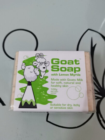 Goat Soap澳洲进口 燕麦味羊奶皂100g  洗手洁面沐浴皂 保湿滋润 全家适用 晒单图