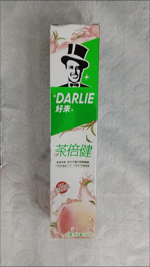 DARLIE好来(原黑人)茶倍健百里香龙井牙膏清新口气健齿护龈减轻口气190g 晒单图