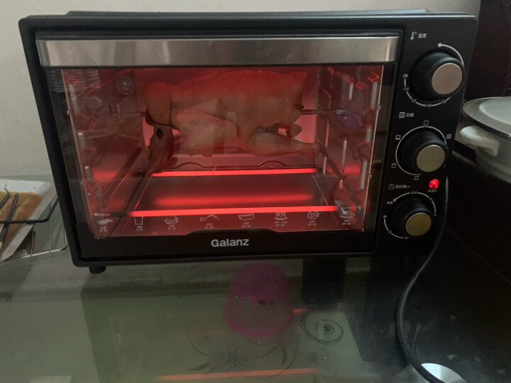 格兰仕（Galanz） 电烤箱 家用烤箱32升上下发热管多层烘焙旋转烤叉 晒单图