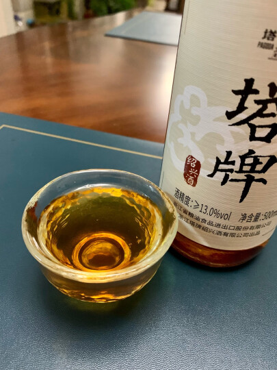 塔牌 陈年花雕酒 传统型半干 绍兴 黄酒 500ml*12瓶 整箱装 晒单图