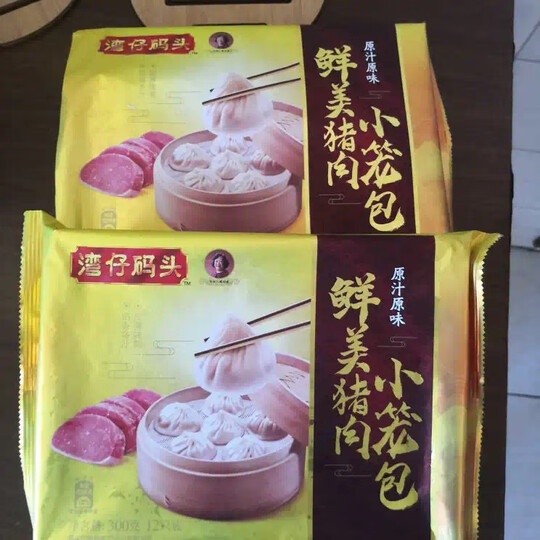 湾仔码头 荠菜鲜肉大包 390g 6只 早餐包子 早茶点心 儿童面点 方便菜 晒单图
