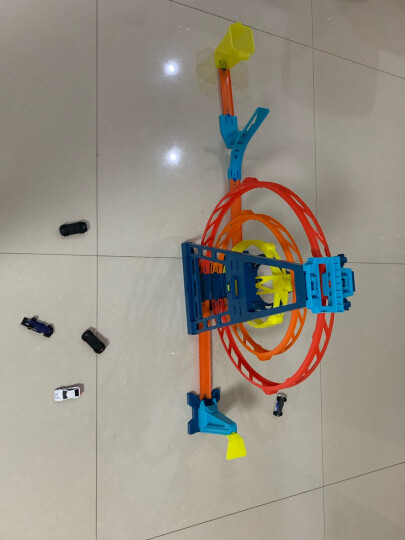 风火轮(HOT WHEELS) 轨道玩具赛车玩具男孩生日礼物小汽车模型套装-电动极速回旋赛道CDL45 晒单图
