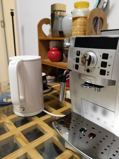 德龙（DeLonghi） ECAM22.110.SB家用意式全自动咖啡机奶泡机研磨一体咖啡机 ECAM22.110.SB银色（香港仓） 晒单图