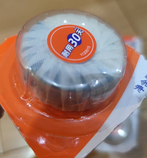 威猛先生(Mr Muscle) 洁厕宝 38g*5块 百草香型 蓝泡泡洁厕块 厕所马桶清洁祛垢除异味 晒单图