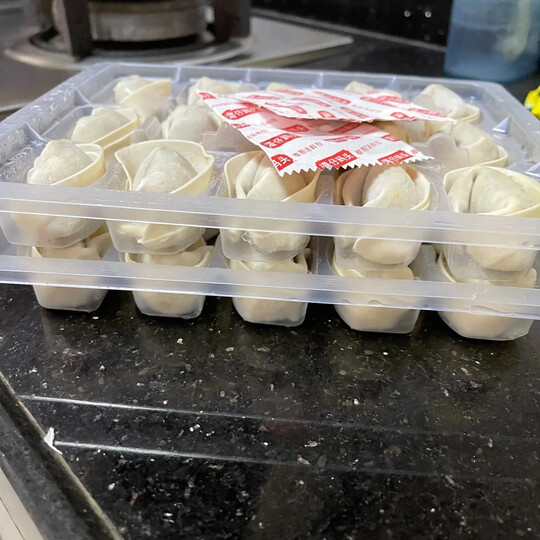 湾仔码头 上海青菜香菇猪肉馄饨 600g 30只 儿童早餐 小馄饨 云吞面 火锅食材 方便菜 晒单图