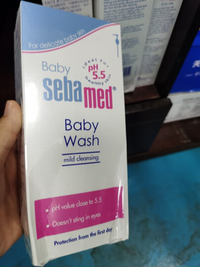 施巴（sebamed）婴儿沐浴露儿童宝宝洁肤沐浴乳清洁保湿洗澡200ml德国原装进口 晒单图