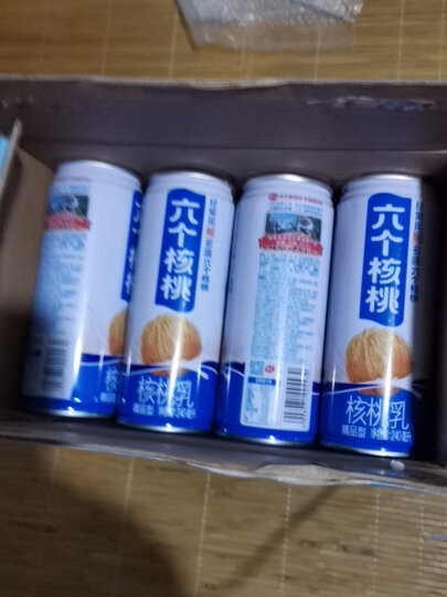 养元六个核桃 无糖植物蛋白饮料 240ml*20罐 整箱装 晒单图