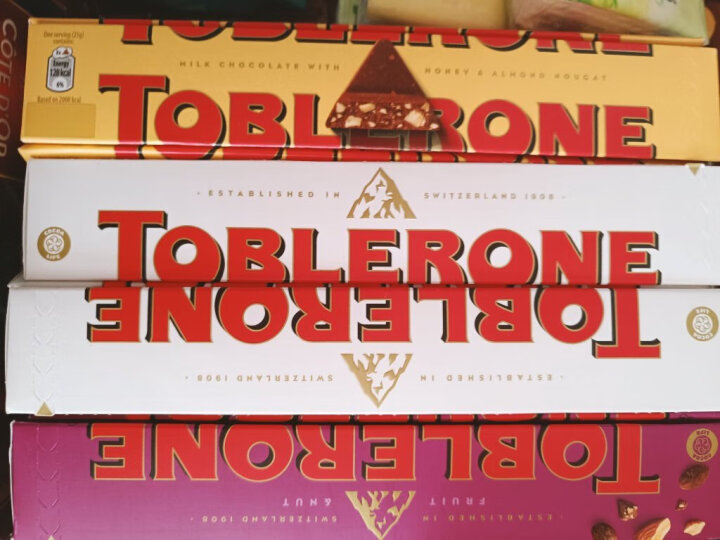 三角（Toblerone）瑞士牛奶巧克力含蜂蜜及巴旦木糖100g 休闲零食生日礼物女 晒单图