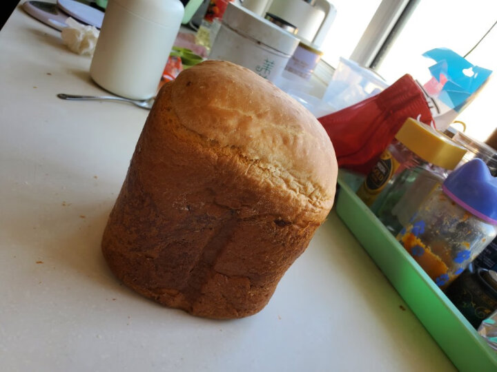 美的（Midea）面包机 烤面包机 和面机 多功能 可预约全自动家用双撒料智能面包机多士炉 ESC1510 晒单图