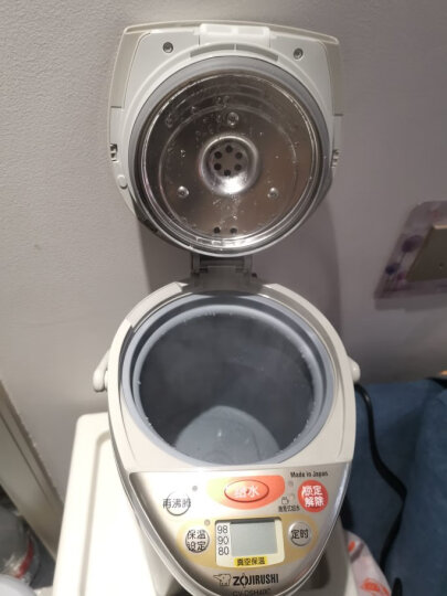 象印（ZO JIRUSHI）电水壶 日本原装进口 VE真空保温4L CV-DSH40C-XA不锈钢色 晒单图