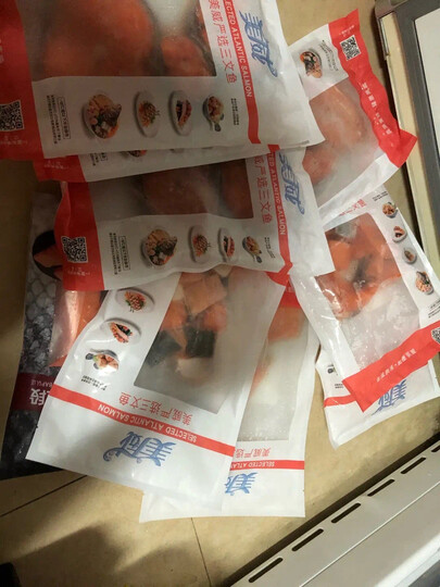 美威 智利三文鱼头(大西洋鲑)400-700g 1只 煲汤食材 BAP认证 智利自有渔场直供 鱼类 海鲜水产 晒单图