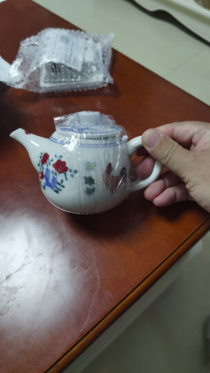 品言 高白泥仿古明成化斗彩鸡缸杯瓷器茶杯茶碗 茶具茶杯功夫 鸡缸杯茶壶（简约装） 晒单图
