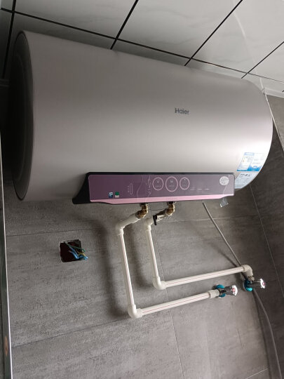 海尔（Haier）安心浴60升储水式热水器电家用洗澡 2200W速热大功率 5.5倍大水量 一级能效健康灭菌 EC6001-GC 晒单图