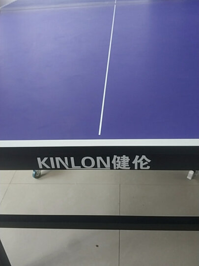 健伦（JEEANLEAN） 乒乓球桌室内家用可折叠比赛专业标准移动乒乓球台户外 室外带轮款KL320 晒单图