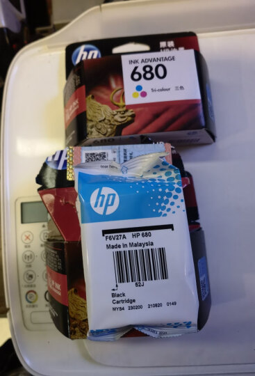 惠普（HP）680原装彩色墨盒 适用hp 2138/2677/3636/3638/3838/3776/3777/3778/4678/5078/5088打印机 墨盒 晒单图