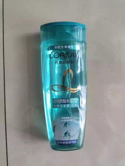 欧莱雅透明质酸水润洗发水无硅油洗发露200ml(新老包装随机发货) 晒单图