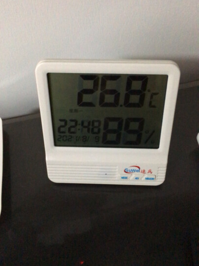 速为 温湿度仪电子温湿度计数显测温度湿度仪器 SW108官方标配 晒单图