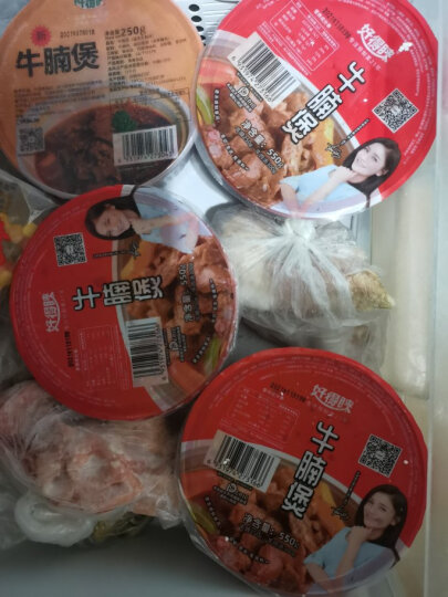 好得睐川味牛腩煲500g 方便菜冷冻新鲜牛肉类美食牛扒牛肉加热即食 晒单图