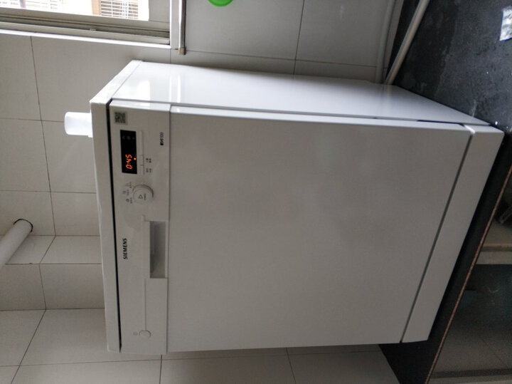 西门子(SIEMENS)德国原装进口 5D喷淋智能洗 双重烘干独立式除菌洗碗机不锈钢色13套SN255I13JC 晒单图