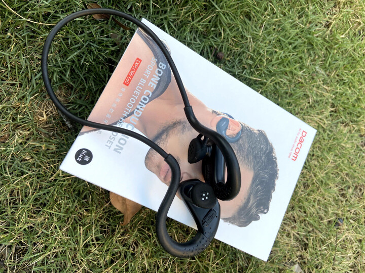 dacom Athlete 运动蓝牙耳机跑步耳机双耳音乐无线入耳头戴式适用于苹果安卓通用版 红色 晒单图