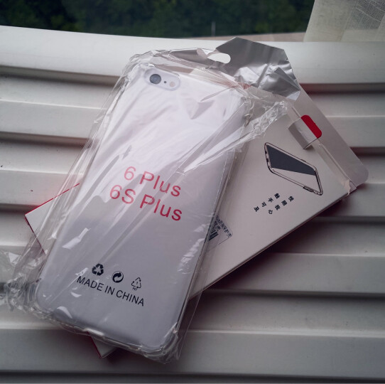 悦可（yueke）苹果6plus/6s plus手机壳透明电镀防摔全包保护套男女款 适用于iphone6p/6sp 5.5英寸 透明金 晒单图