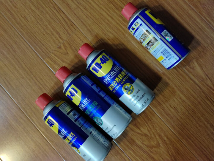 WD-40矽质润滑剂wd40汽车窗润滑剂橡胶套胶条养保护发动机皮带消音剂 晒单图