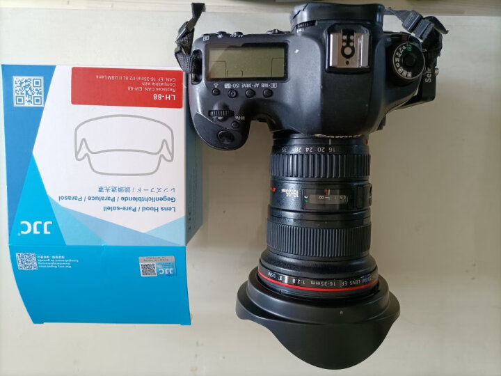 JJC 相机遮光罩 替代EW-88 适用于佳能EF 16-35 F2.8L II USM镜头800D 200DII 760D 850D 750D配件 EW-88 晒单图