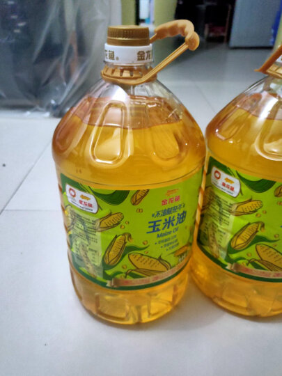 金龙鱼 食用油 非转基因 压榨 一级 纯正玉米油4L（新老包装随机发货） 晒单图