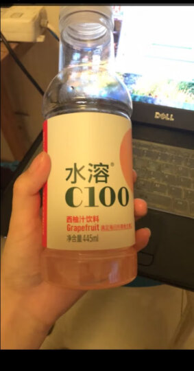 农夫山泉 水溶C100西柚味 复合果汁饮料445ml*15瓶 满足每日所需维生素C 晒单图