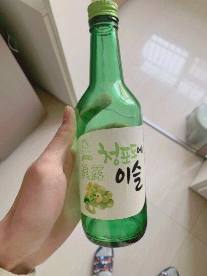 真露果味烧酒13°青葡萄味 360ml*6瓶装 微醺果味酒 聚餐畅饮 晒单图