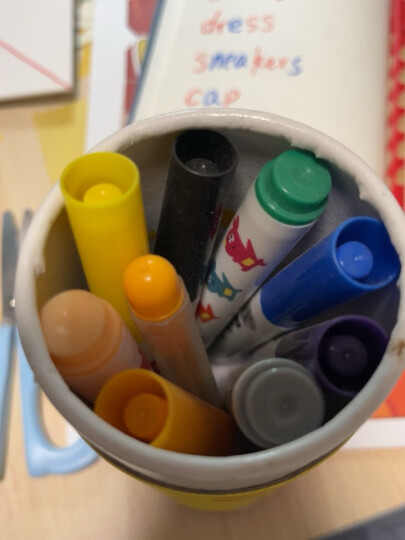 美乐童年（JoanMiro）儿童水彩笔24色可水洗画画笔绘画幼儿园小学生马克笔生日礼物 晒单图