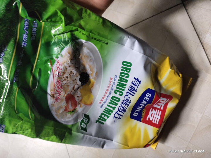 西麦燕麦片 水果麦片代餐干吃零食营养早餐 冷冲烘焙水果500g袋独立包装 晒单图