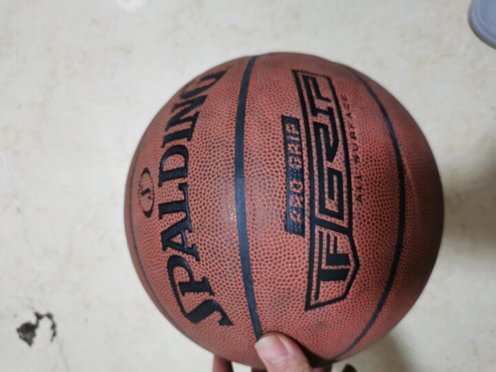 斯伯丁 SPALDING NBA比赛迷彩篮球74-934Y 室内外比赛PU蓝球 晒单图