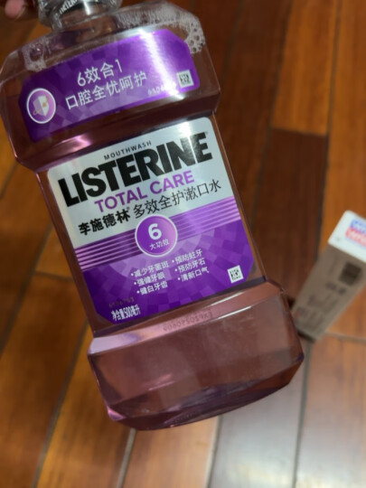 李施德林（Listerine）漱口水多效全护含酒精清新口气深层清洁500ml 晒单图