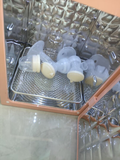 小白熊婴儿温奶器恒温调奶器  双奶瓶暖奶器热奶器消毒器二合一 多功能解冻储奶袋 加热宝宝辅食HL-0888 晒单图
