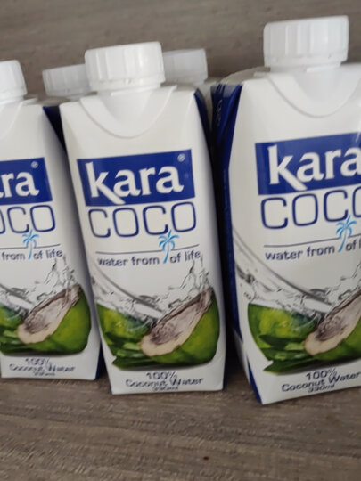 KARA100%椰子水330ml*12瓶 富含电解质 快速补水进口果汁饮料0脂低卡 晒单图