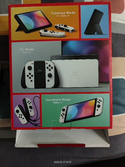 任天堂(Nintendo) Switch日版港版游戏机续航加强版ns体感掌机便携家用新款OLED主机 港版 宝可梦朱紫限定机OLED版(保税仓) 晒单图