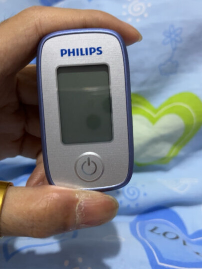 飞利浦（PHILIPS）指夹式脉搏血氧仪 血氧饱和浓度仪（黑白屏）DB12 晒单图