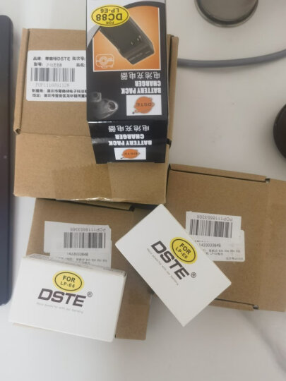 蒂森特（dste）适用于5d3电池 LP-E6佳能70D 80D 5D4 6D2 7D2 90D 5D2 6D R7 R R5 R6 XC10 XC15两电一充相机套装 晒单图