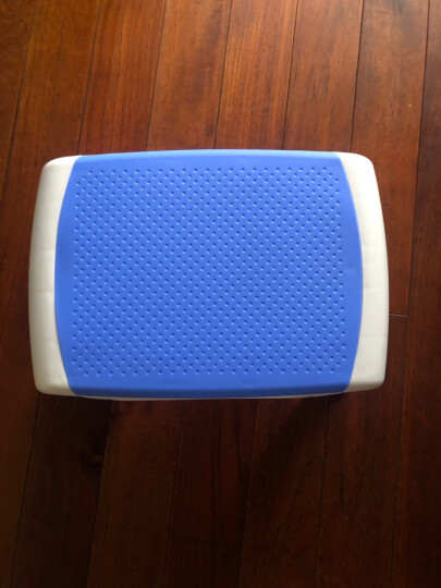 好尔凳子家用板登客厅卧室换鞋凳结实塑料小凳子脚踏矮凳小号蓝色 1个 晒单图
