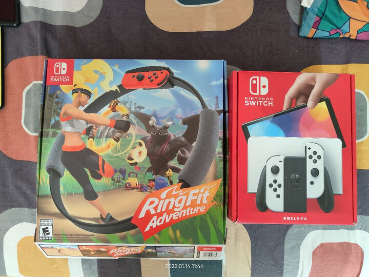 任天堂(Nintendo) Switch日版港版游戏机续航加强版ns体感掌机便携家用新款OLED主机 港版 宝可梦朱紫限定机OLED版(保税仓) 晒单图