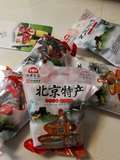 红螺食品红螺 北京特产黑糖蜜麻花500g传统糕点休闲零食特产小吃 晒单图